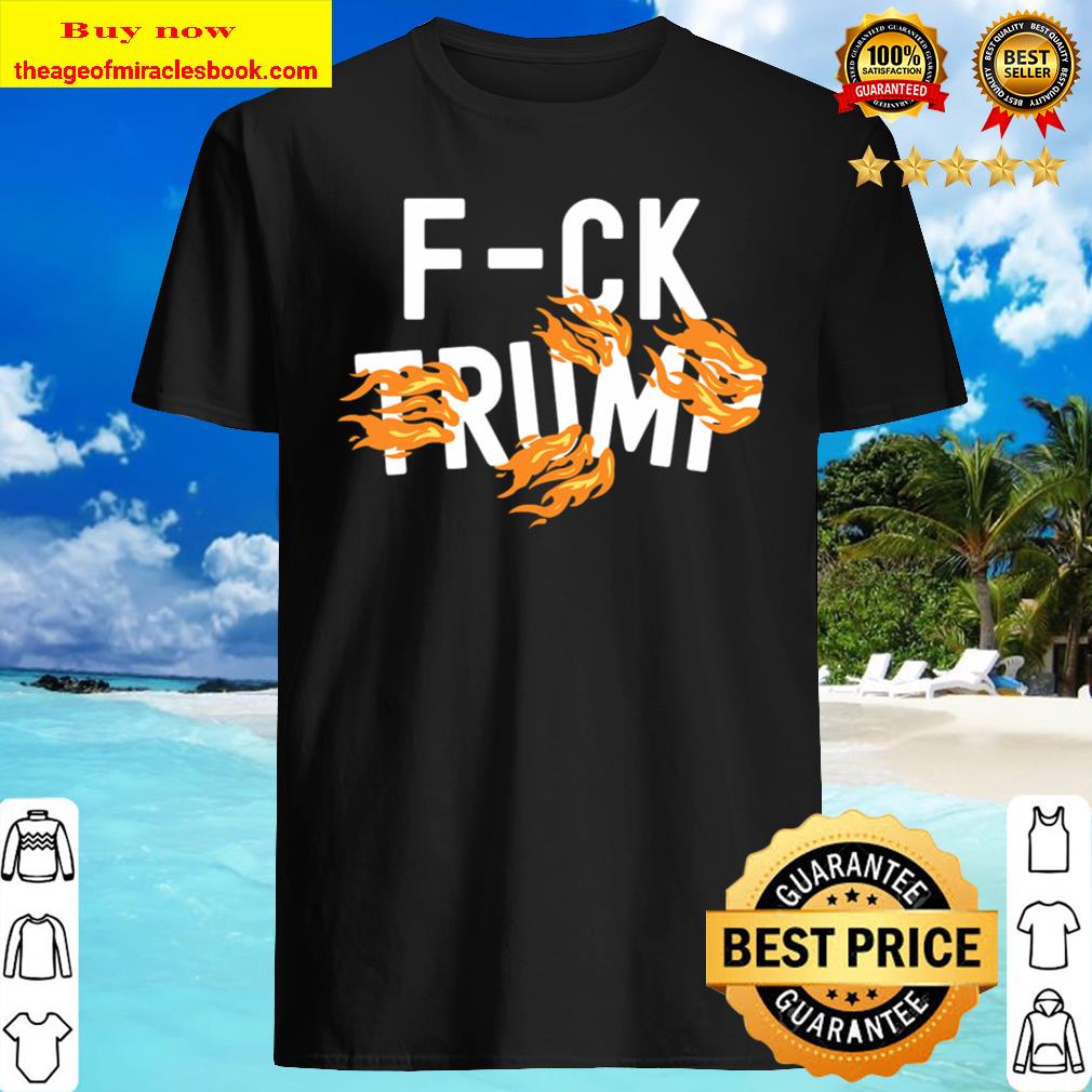 Fuck Trump, Burning Trump 2020 Essential T-shirt
