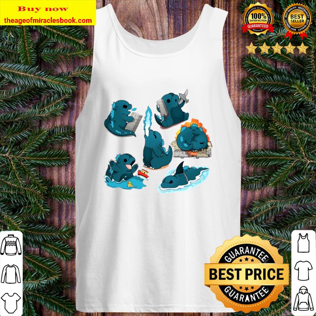 Godzilla Cute Chibi Tank Top