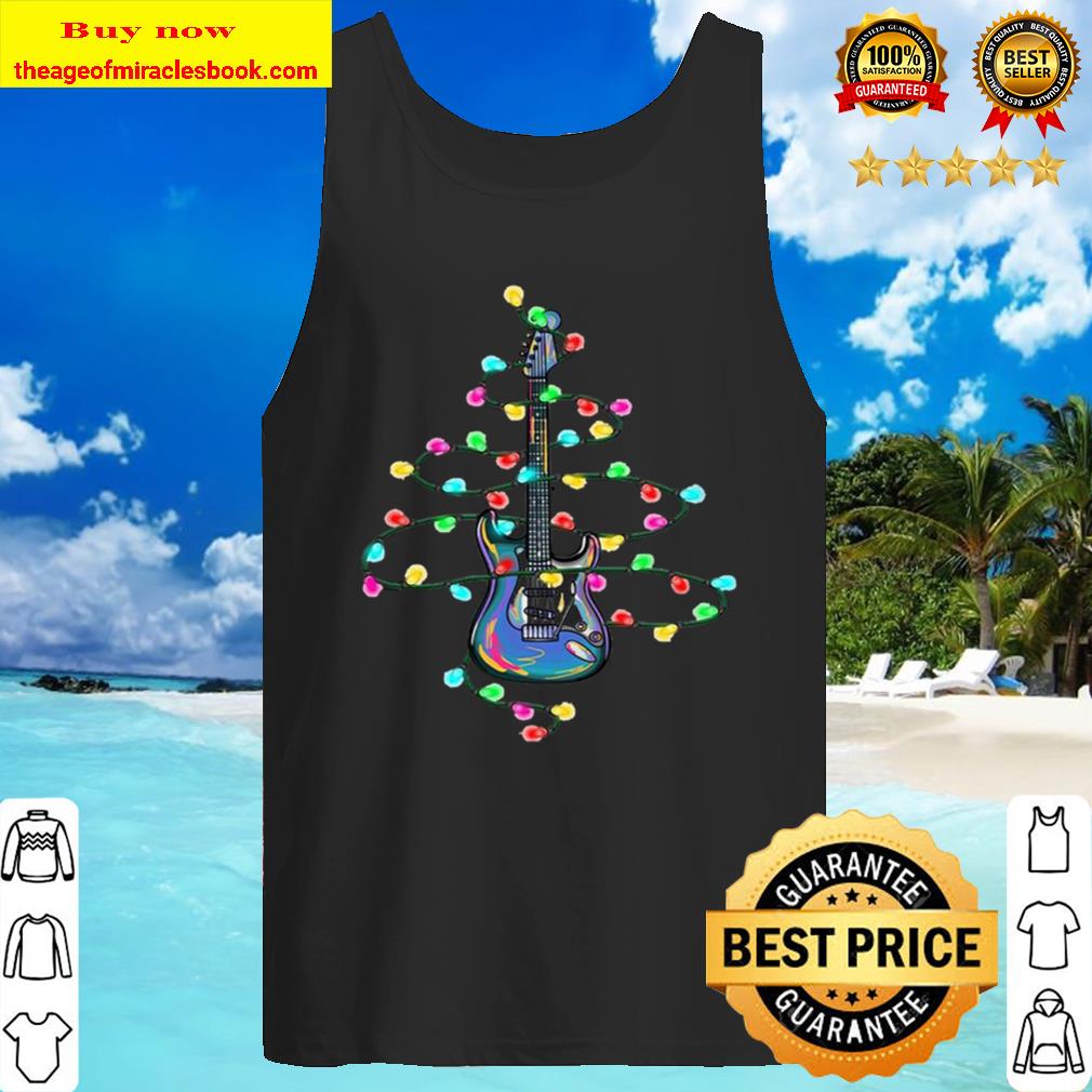 Guitar Christmas Light Tank Top
