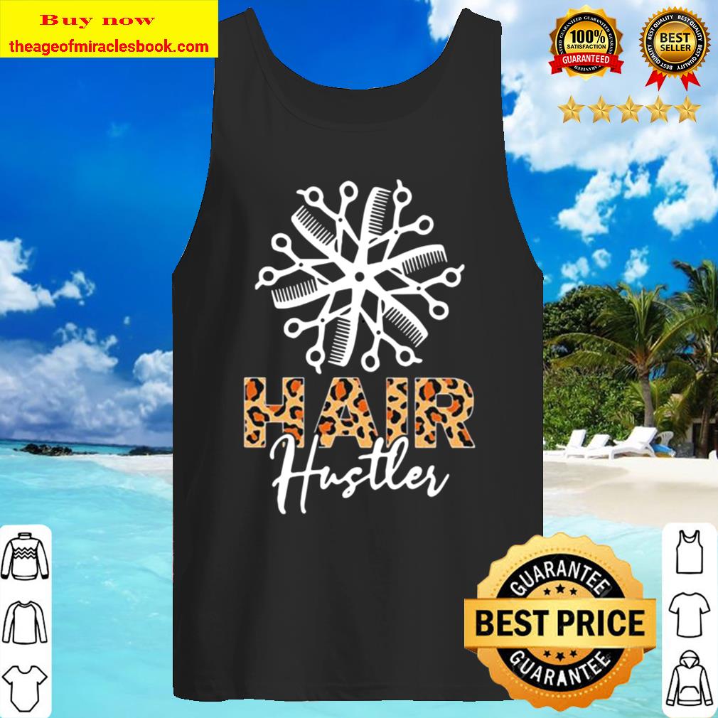 Hair hustler leopard vintage Tank Top
