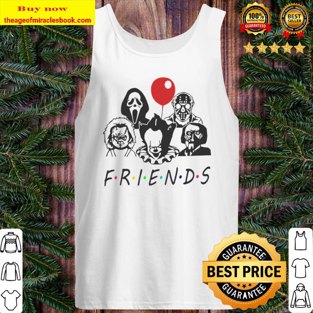 Horror Character Friends Halloween Tank Top
