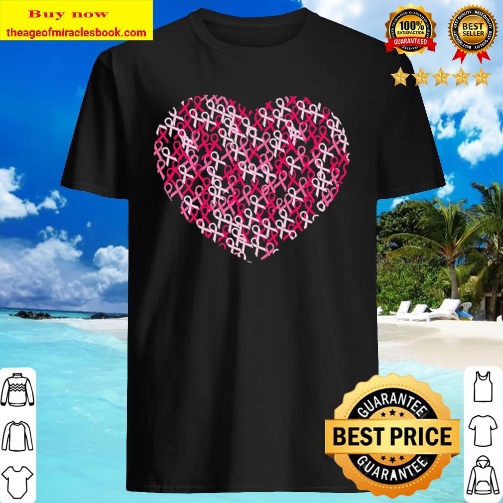 Kropsis Pink Heart Breast Cancer Awareness New T-shirt Kropsis Pink Heart Breast Cancer Awareness New T-shirt