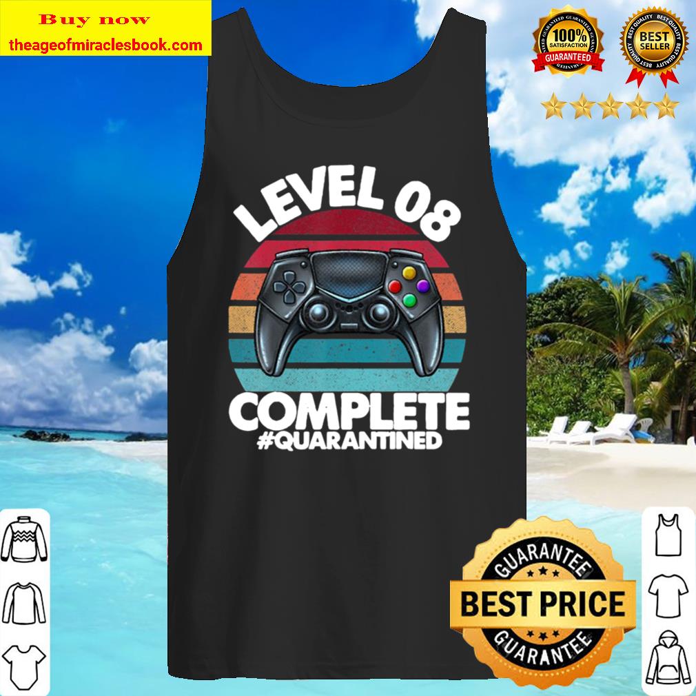 Level 8 Complete Retro 8Th Anniversary Quarantine 2020 Ver2 Tank Top
