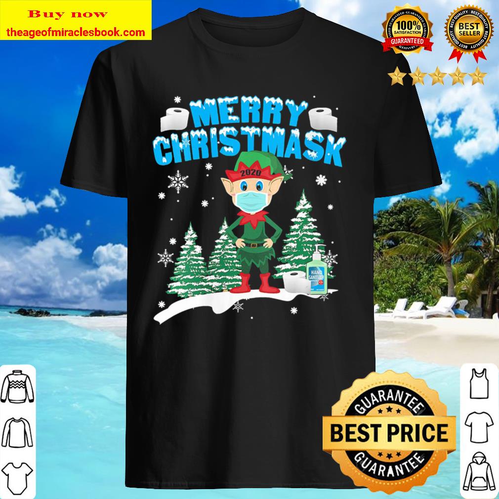 Merry Christmas 2020 Elf Mask Shirt, Hoodie, Tank top, Sweater