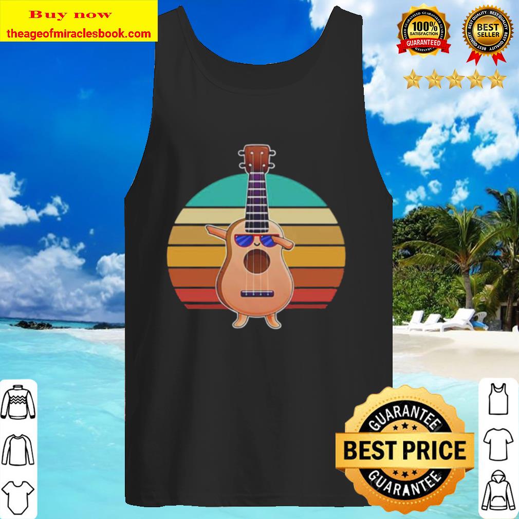 Ukulele Dabbing Vintage Tank Top