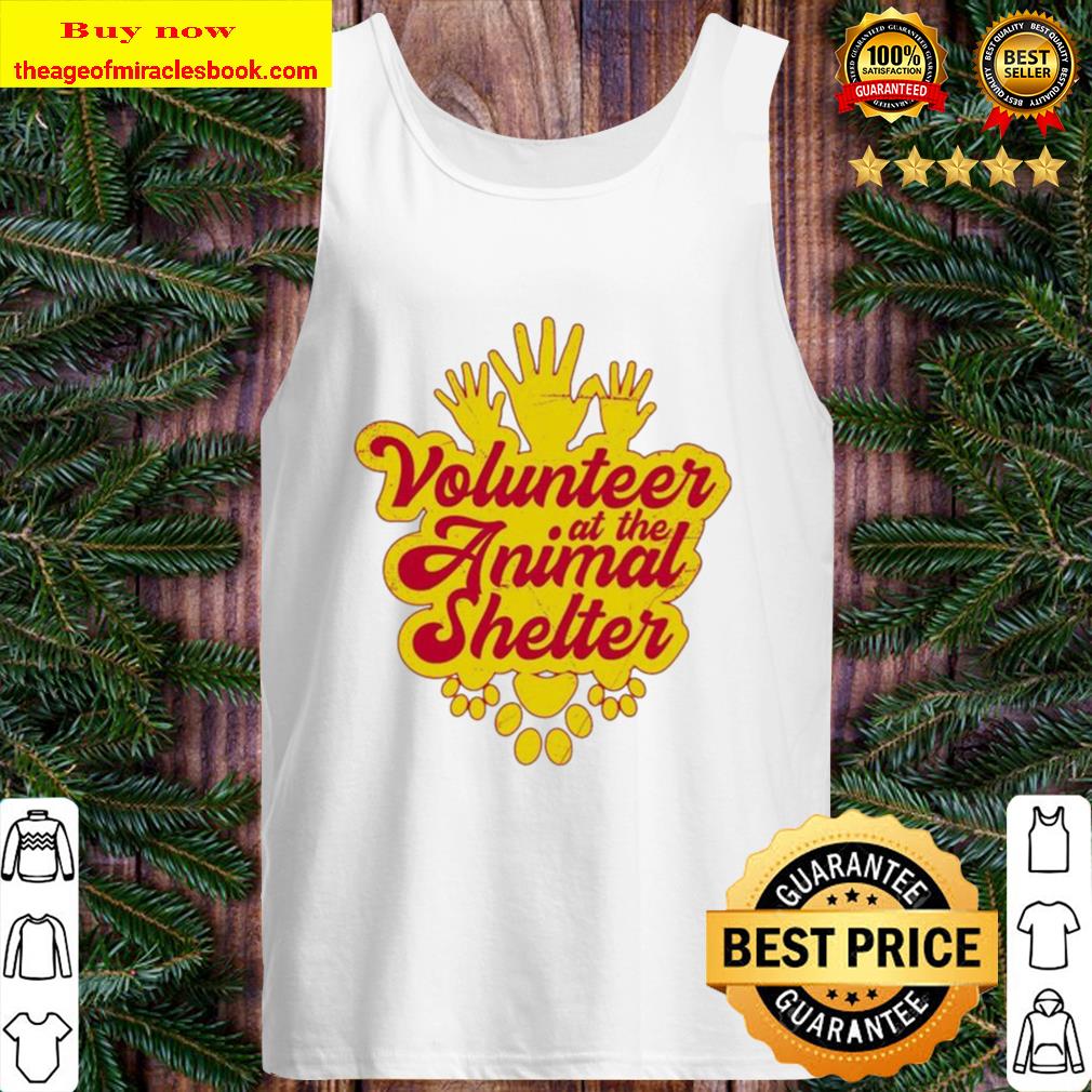 Volunteer at the Animal Shelter Tank Top