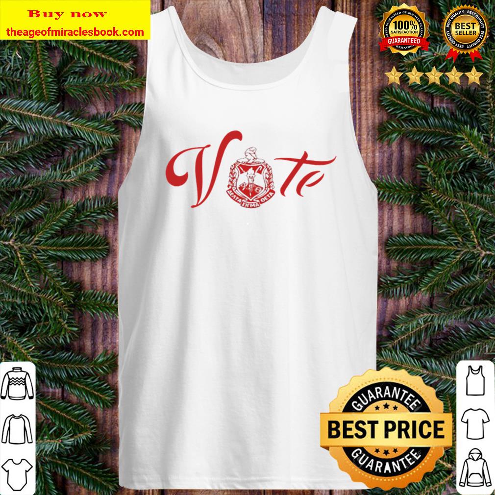 Vote Delta Sigma Theta Tank Top