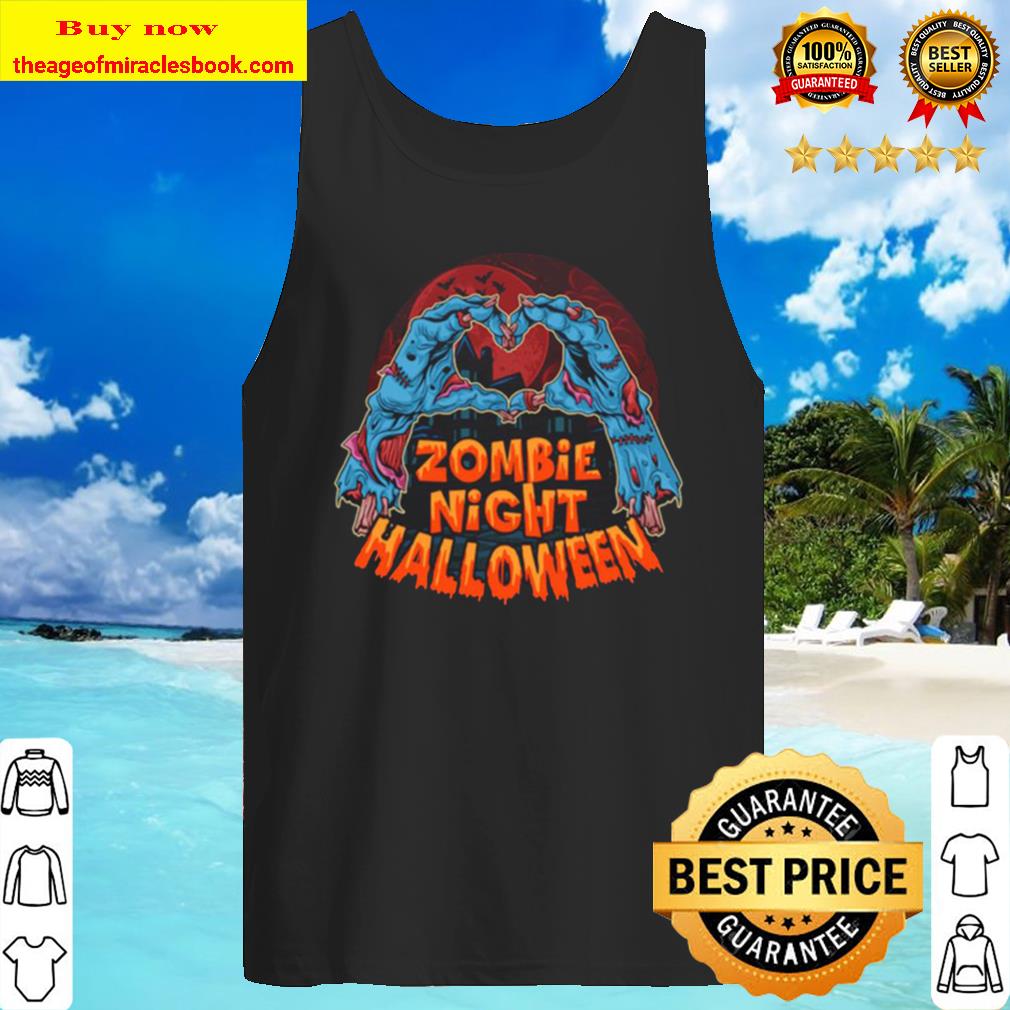 Zombie Hands Halloween Tank Top