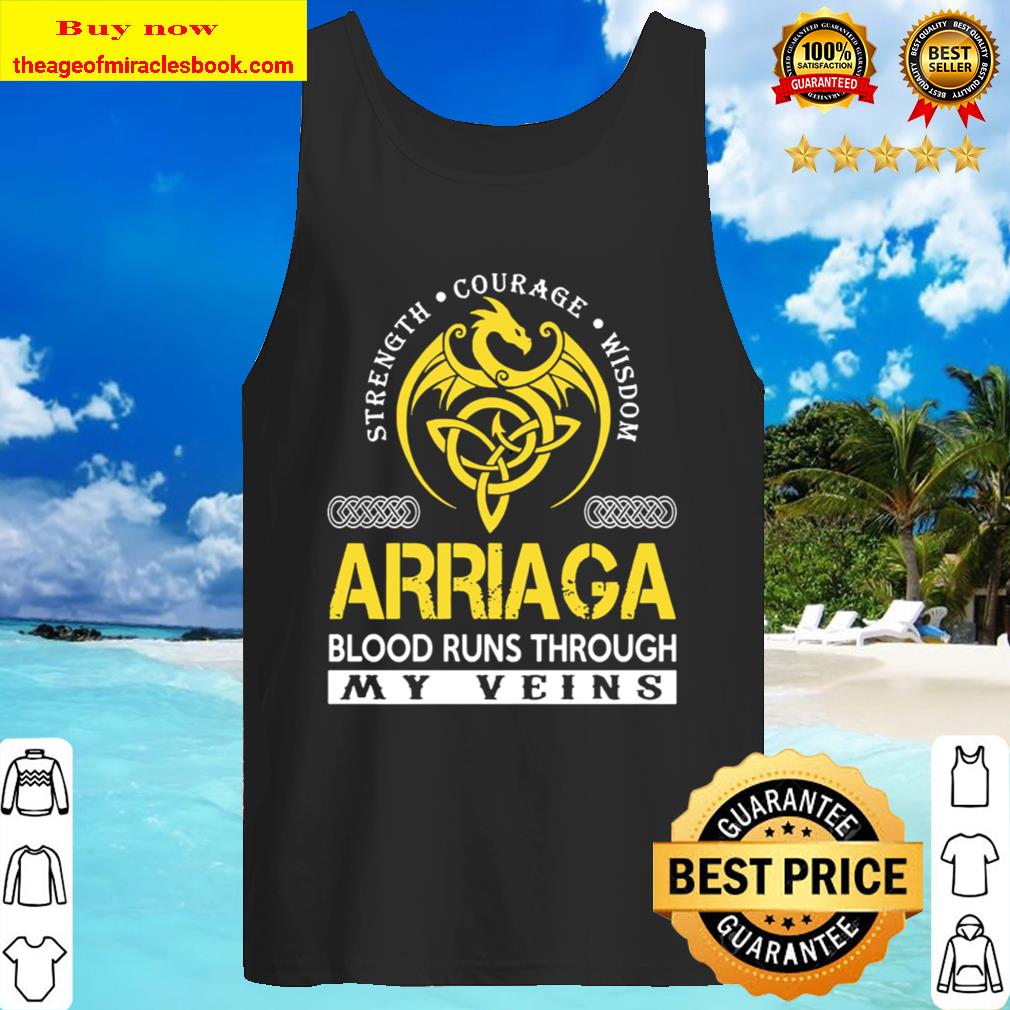 ARRIAGA Blood Runs Through My Veins Tank Top