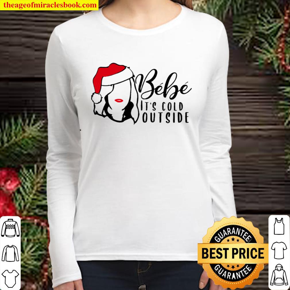 Alternative view of Bebe It's Cold Outside Shirt, Hoodie, Long Sleeved, SweatShirt