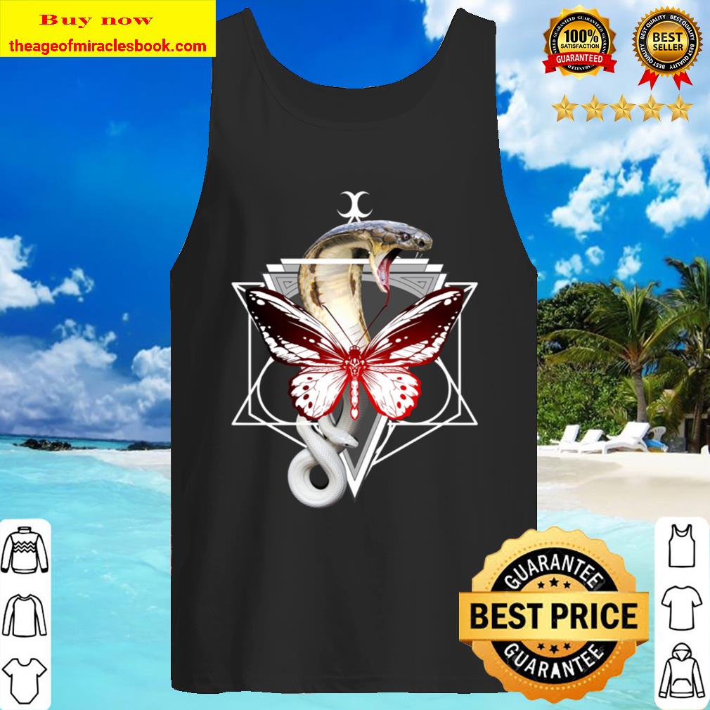 Cobra and butterfly crest Tank Top