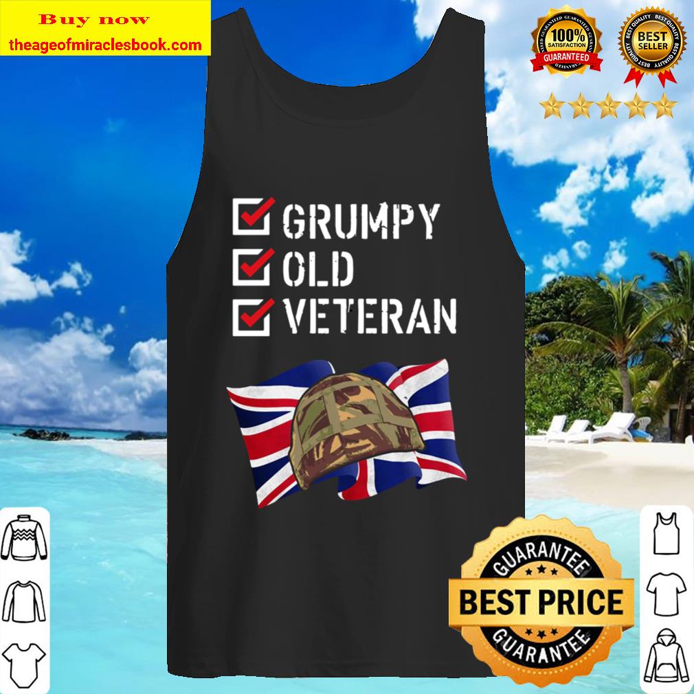 Grumpy Old Veteran Tank Top