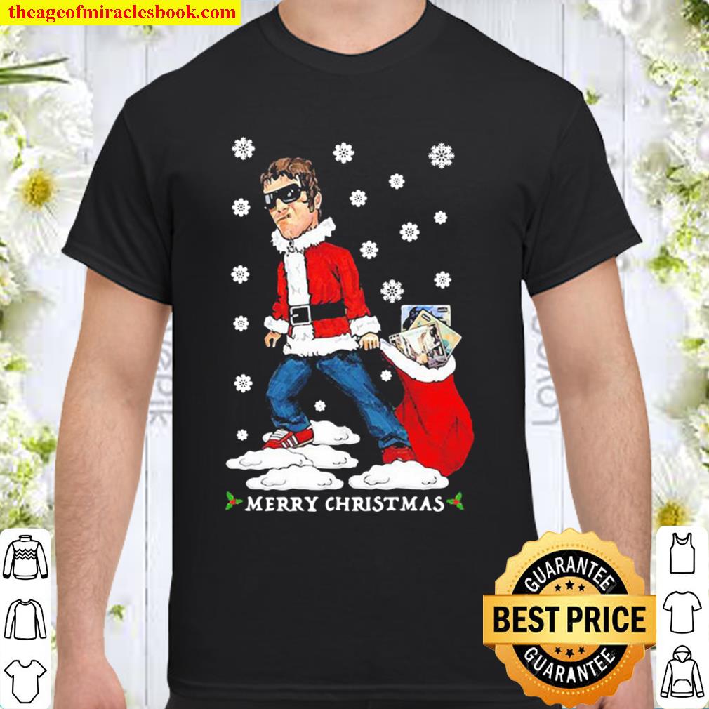 Liam Gallagher Merry Christmas Shirt, Hoodie, Long Sleeved, SweatShirt