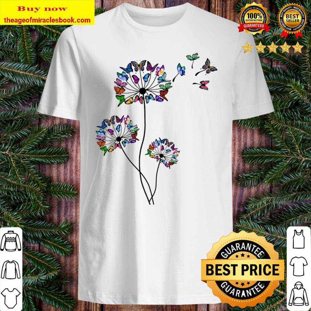 Official Dandelion Butterfly Shirt, Hoodie, Tank top, Sweater
