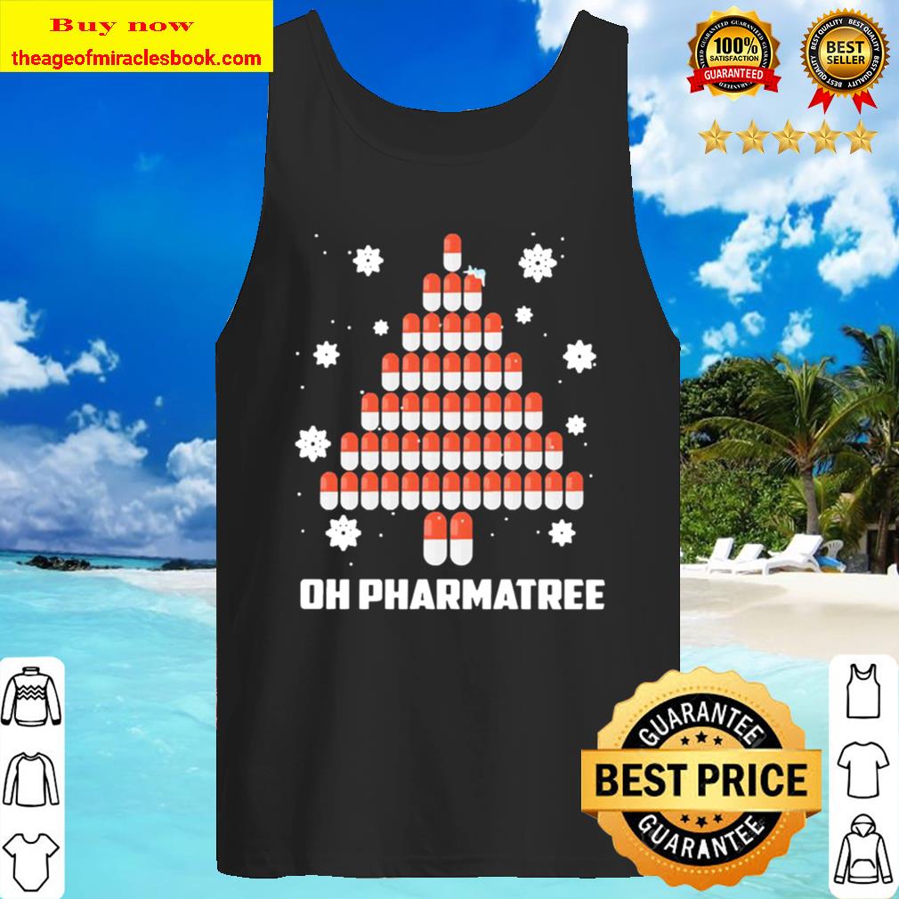 Oh Pharmacist Tree Christmas Tank Top