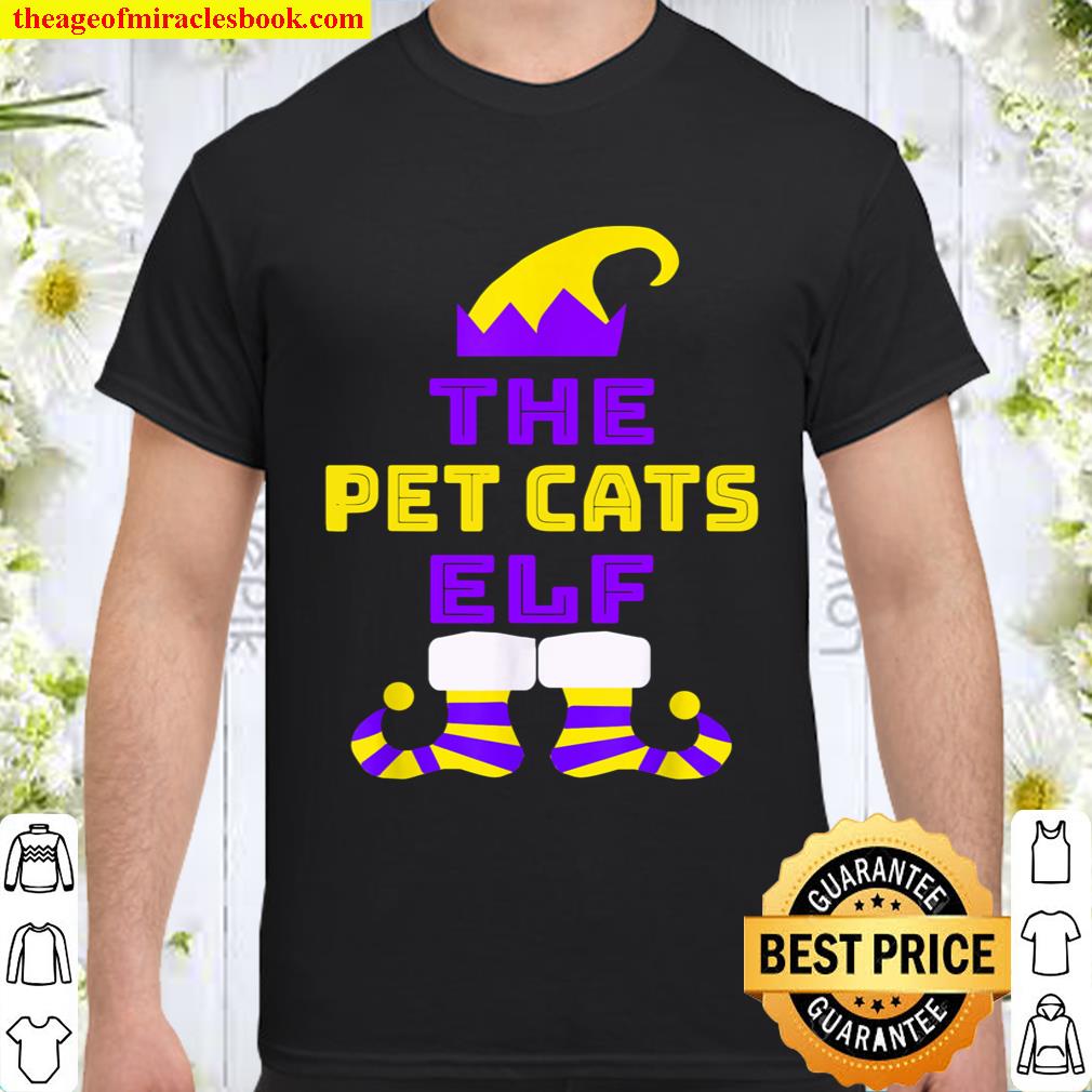 Pet All The Cats BAD Elf Magic YEAR Round Shirt