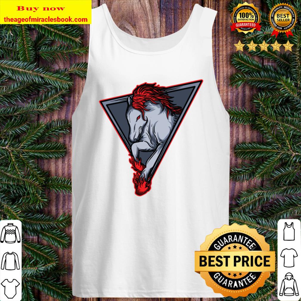 Red hair fire horse Tank Top