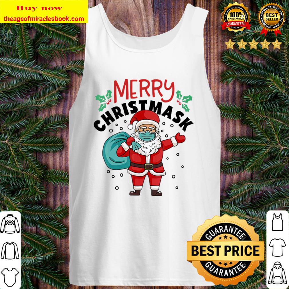 Santa Claus Merry Christmas Tank Top