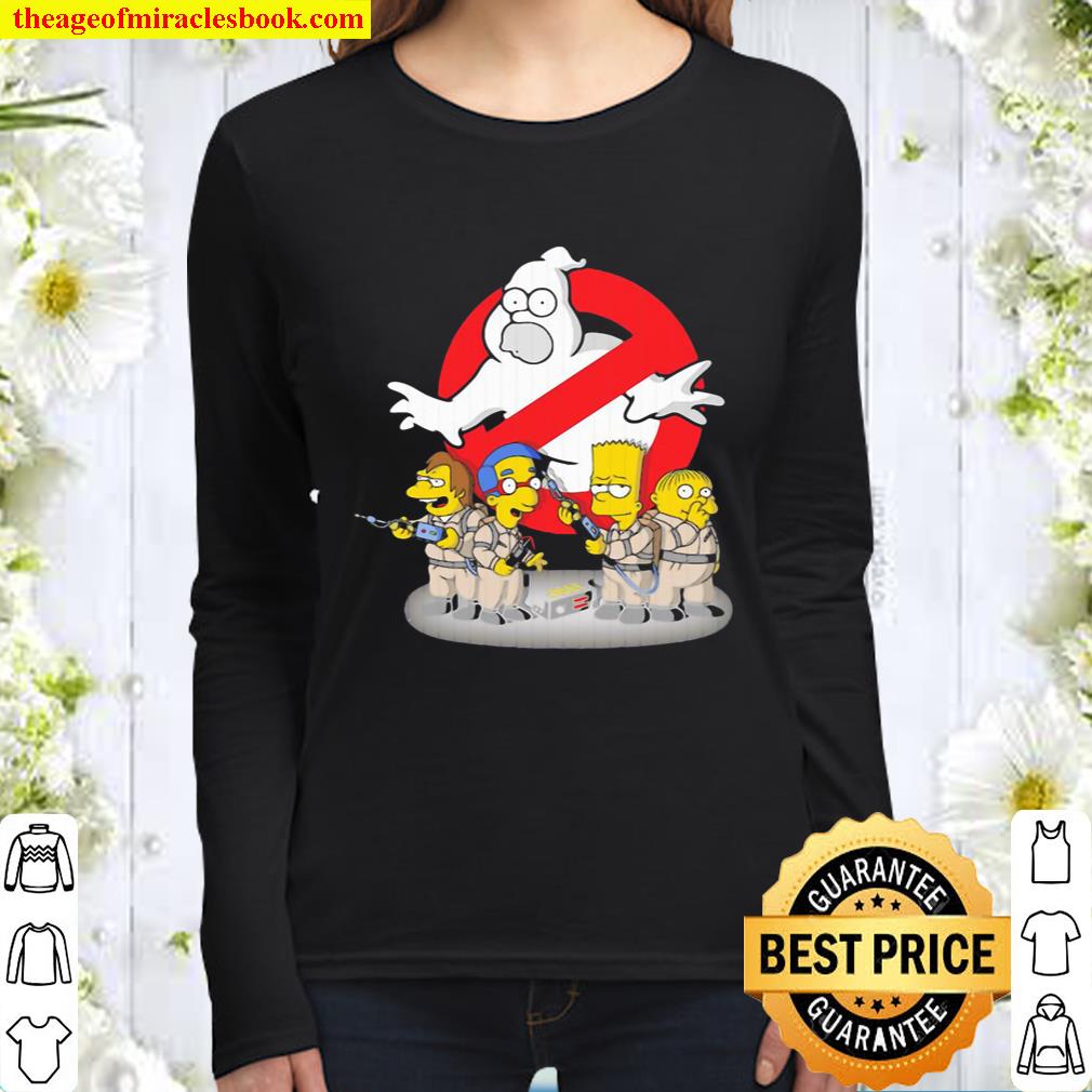 Alternative view of The Simpsons Family ghostbuster New shirt