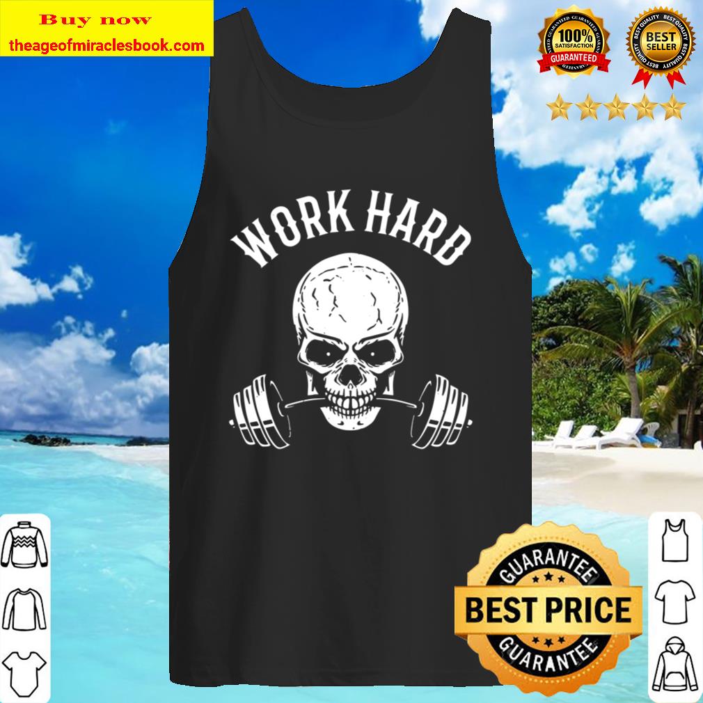 Work Hard Workout Fitness Bodybuilding Motivation Tank Top