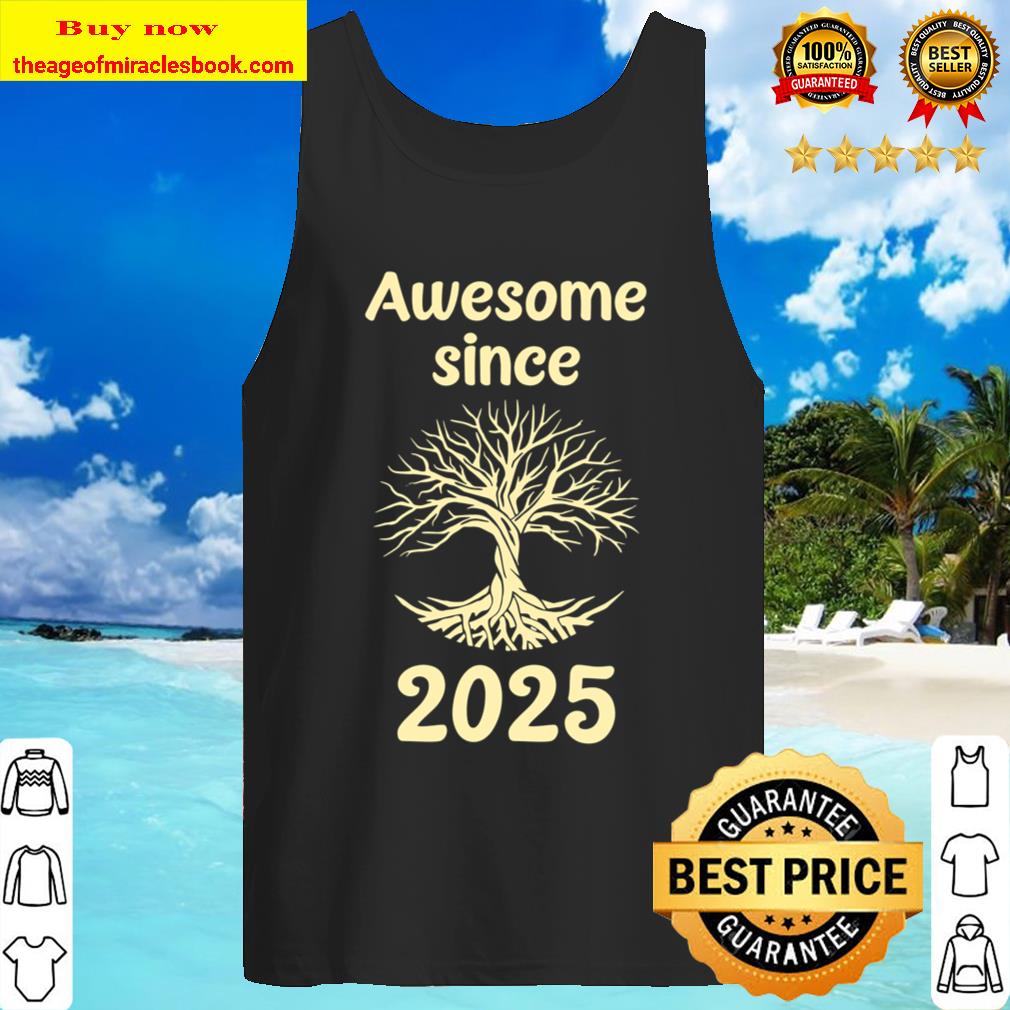 Year Tree Of Life 2025 Tank Top