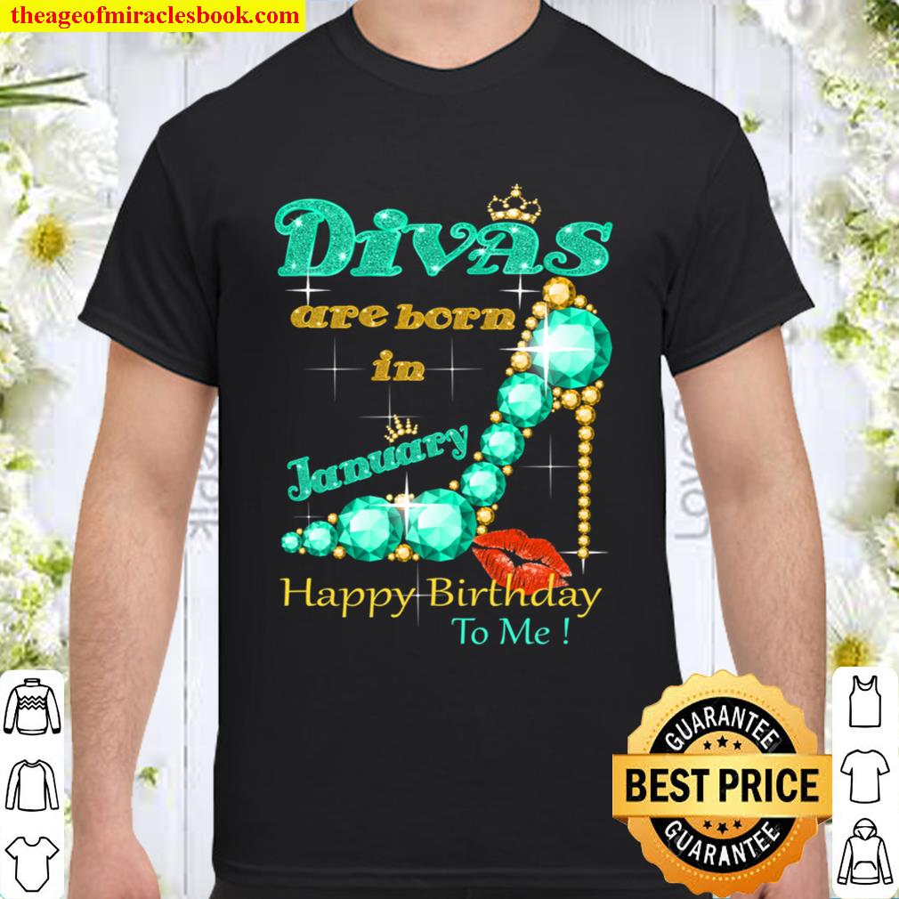 A Queen Was Born In January Happy Birthday To Me limited Shirt, Hoodie, Long Sleeved, SweatShirt