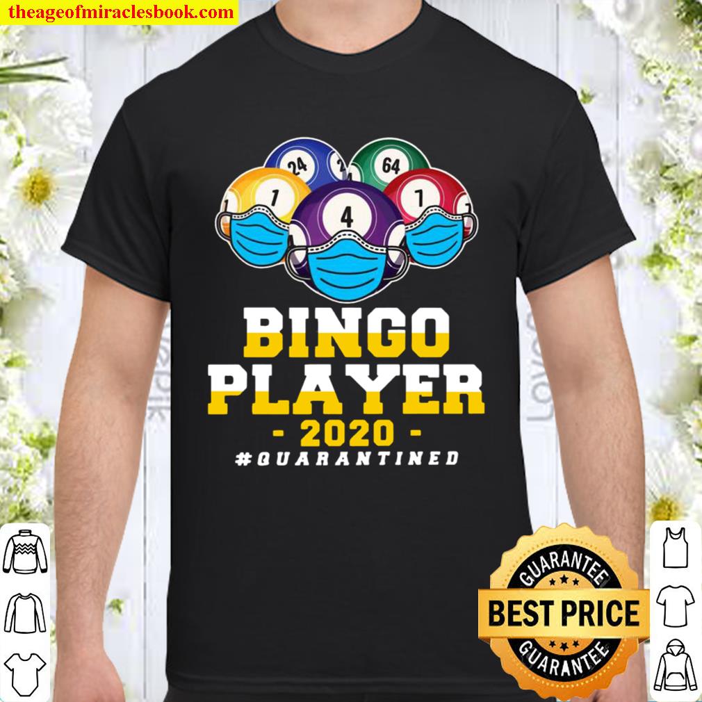 Bingo Face Mask Player 2020 Quarantined limited Shirt, Hoodie, Long Sleeved, SweatShirt Bingo Face Mask Player 2020 Quarantined limited Shirt, Hoodie, Long Sleeved, SweatShirt