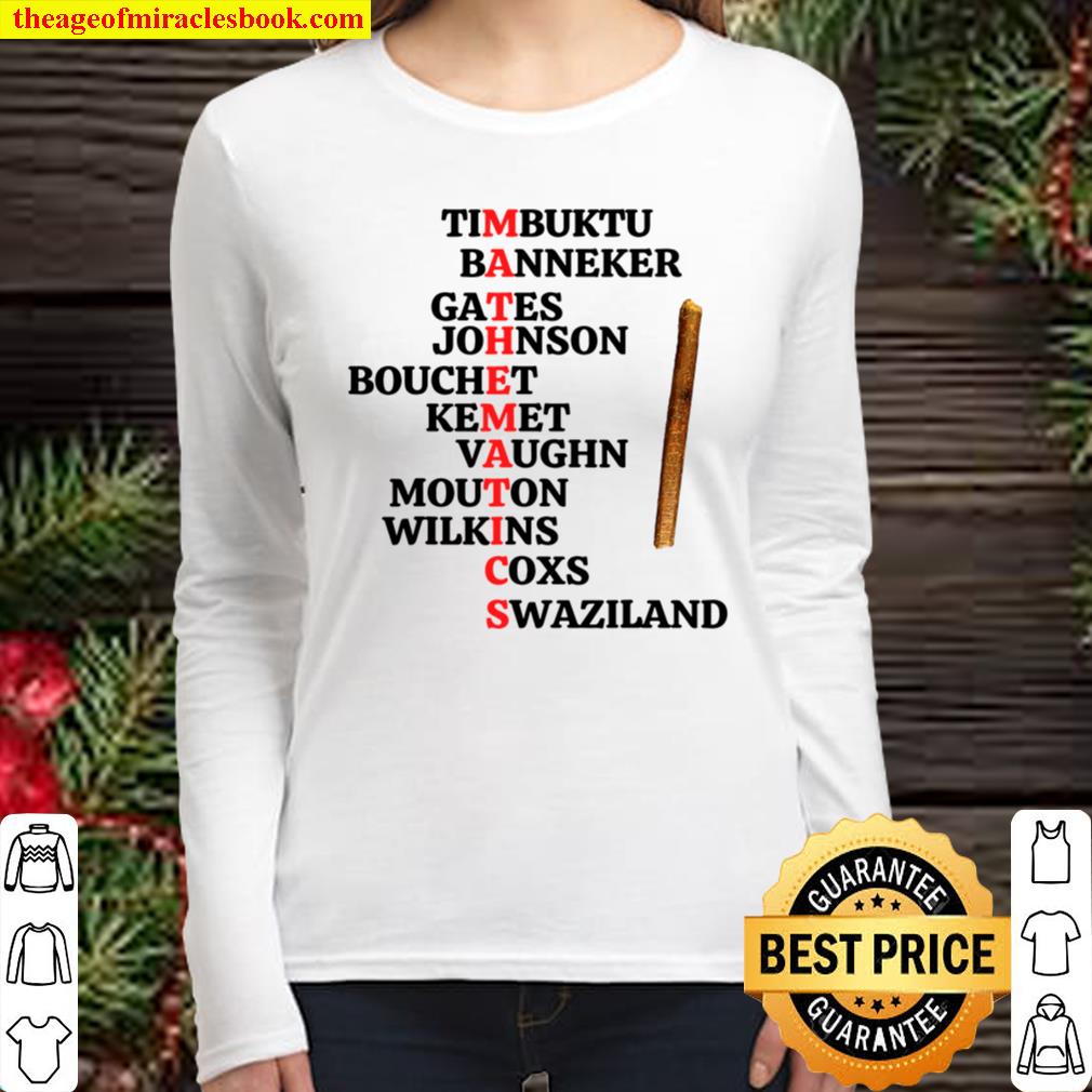 Black Mathematicians Women Long Sleeved