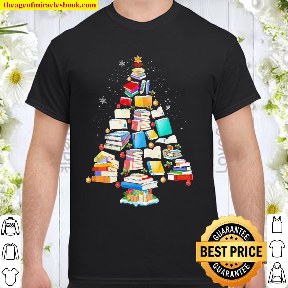 Books christmas tree new Shirt, Hoodie, Long Sleeved, SweatShirt Books christmas tree new Shirt, Hoodie, Long Sleeved, SweatShirt