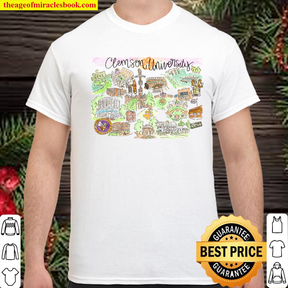 Clemson University Next Level Raglan – Collaboration with Caris Art Shirt