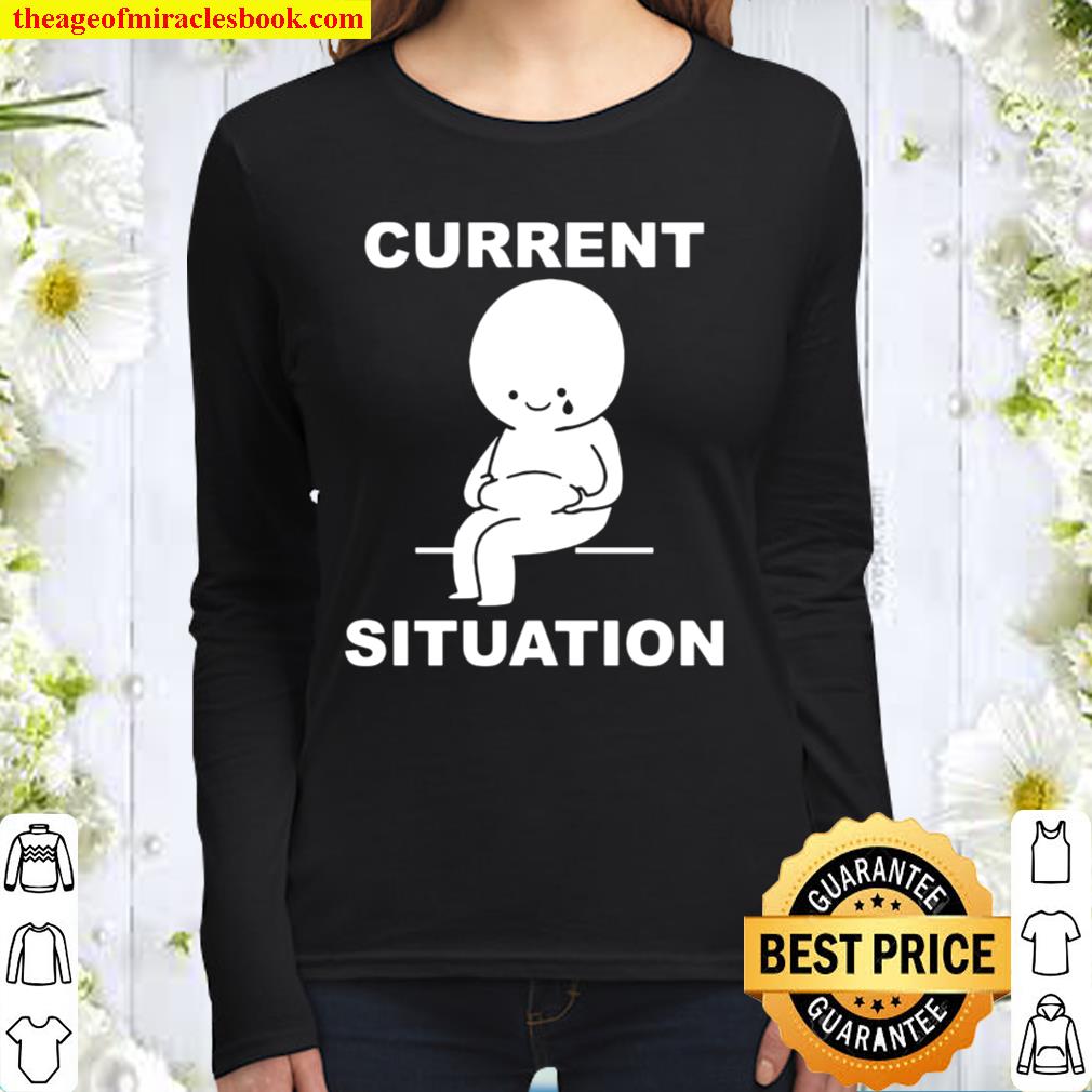 Current Situation Fat Women Long Sleeved
