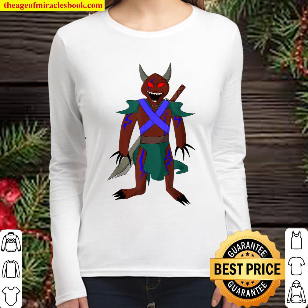 Demon Ninja Fighter Women Long Sleeved