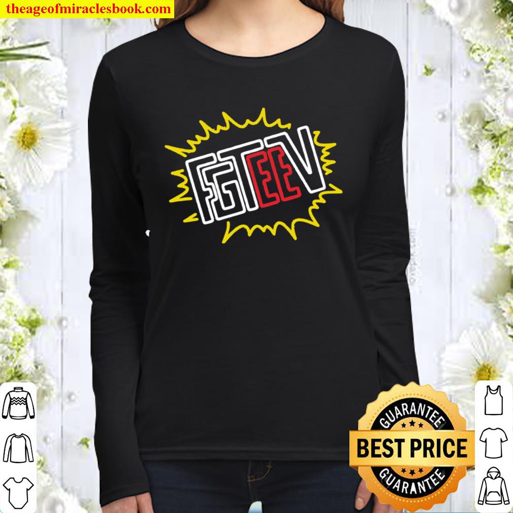 Fgteev Merch FGTeeV Logo Women Long Sleeved