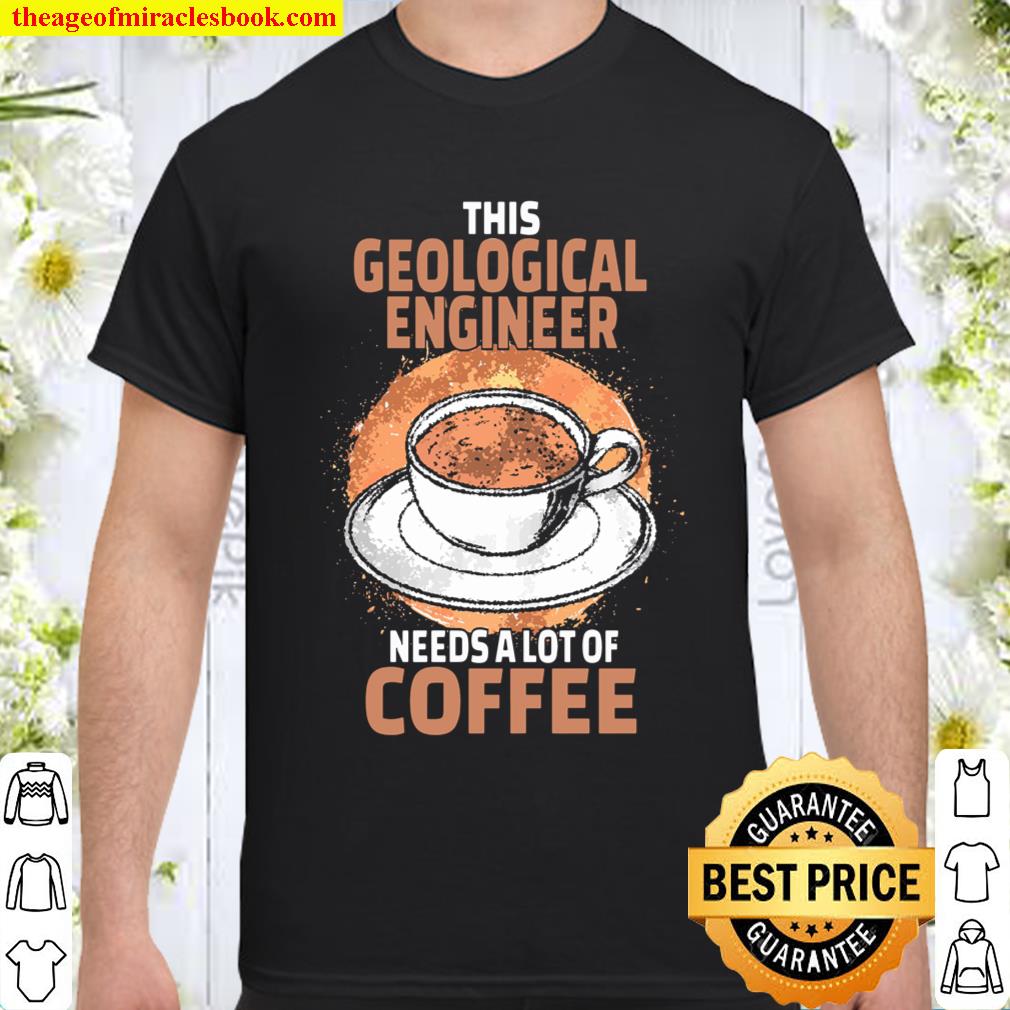 Funny Geological Engineer Coffee Gift Long Sleeve T-Shirt