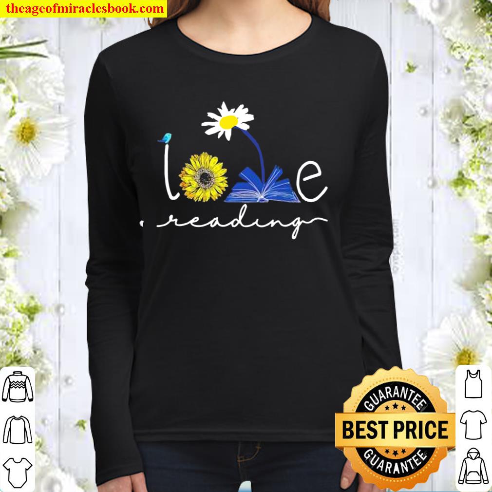 Librarian Love Reading Women Long Sleeved