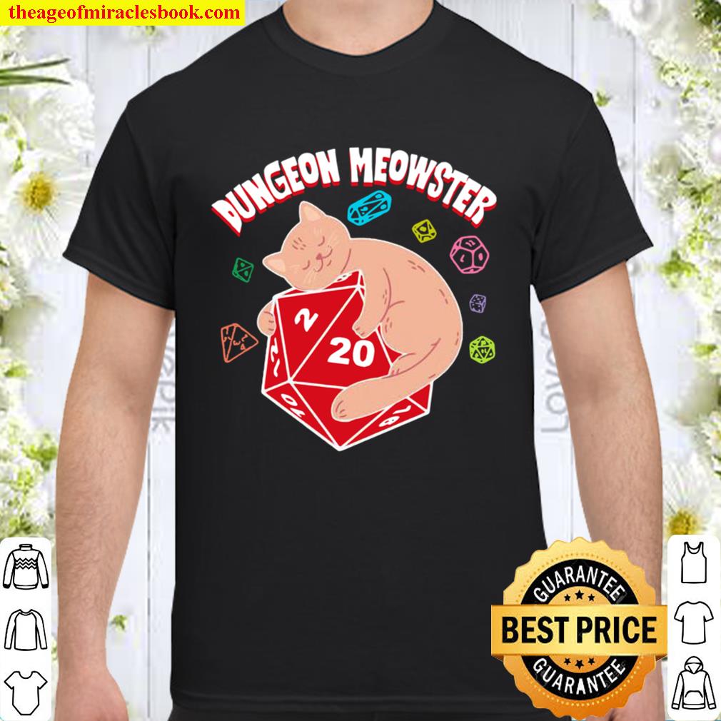 Official Dungeon Meowster hot Shirt, Hoodie, Long Sleeved, SweatShirt