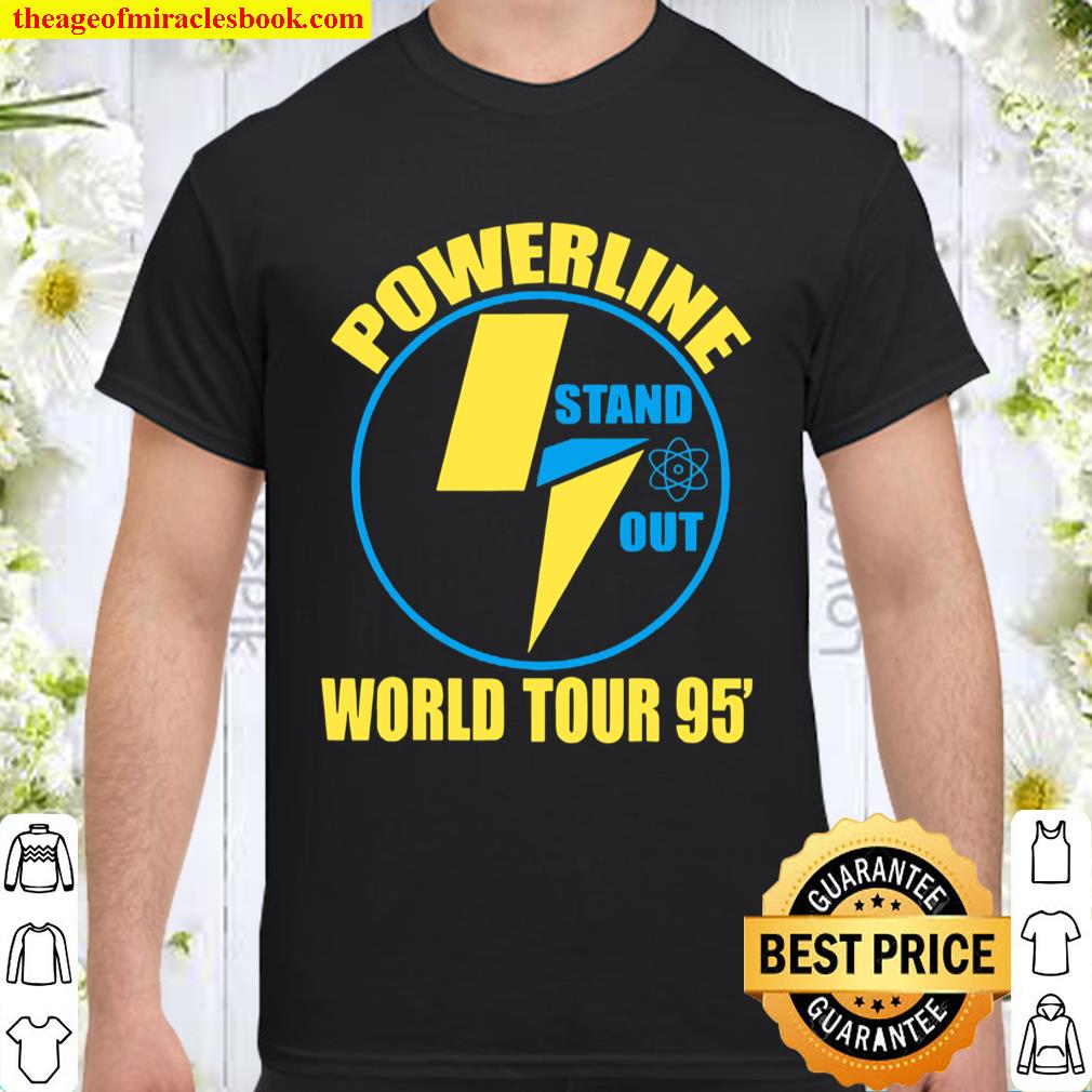 Powerline Shirts World Tour T-Shirt, hoodie, tank top, sweater