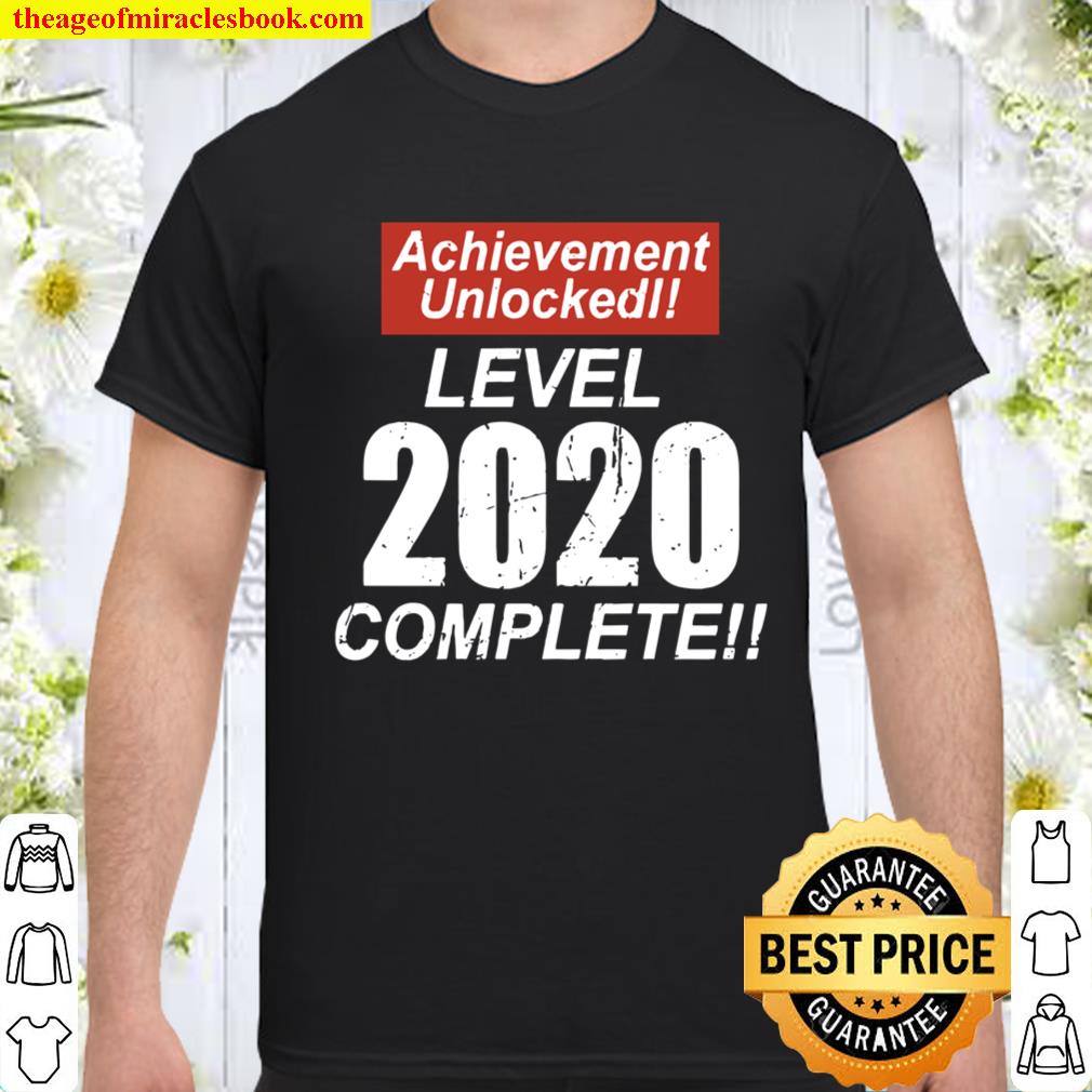 Retro Achievement Unlocked Level 2020 Complete Shirt