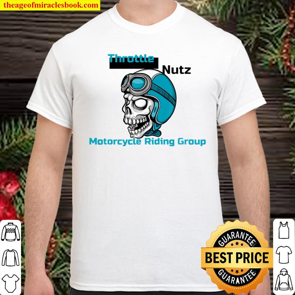 Skull Wearing A Helmet With Goggles T-Shirt