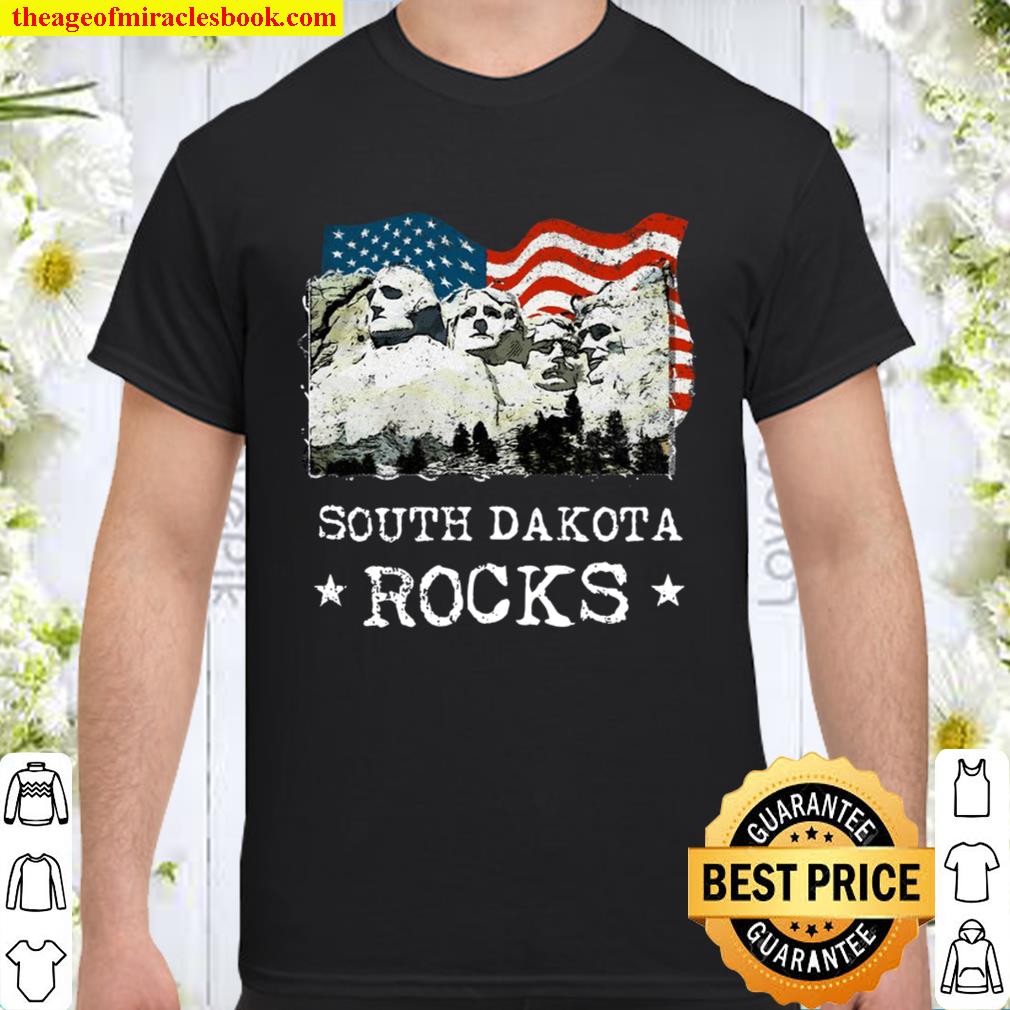 South Dakota Rocks Souvenir Gifts Distressed Grunge new Shirt, Hoodie, Long Sleeved, SweatShirt