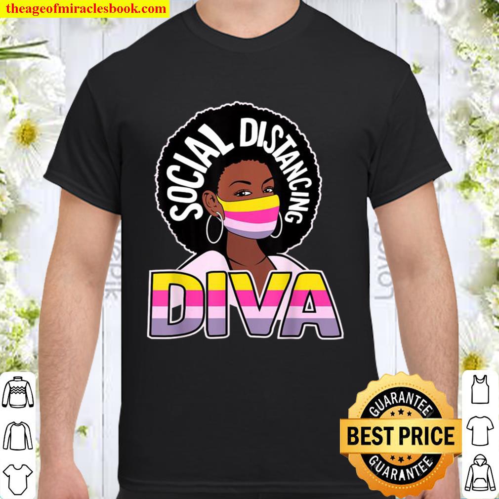 Strong Woman Melanin Social Distance Diva hot Shirt, Hoodie, Long Sleeved, SweatShirt Strong Woman Melanin Social Distance Diva hot Shirt, Hoodie, Long Sleeved, SweatShirt