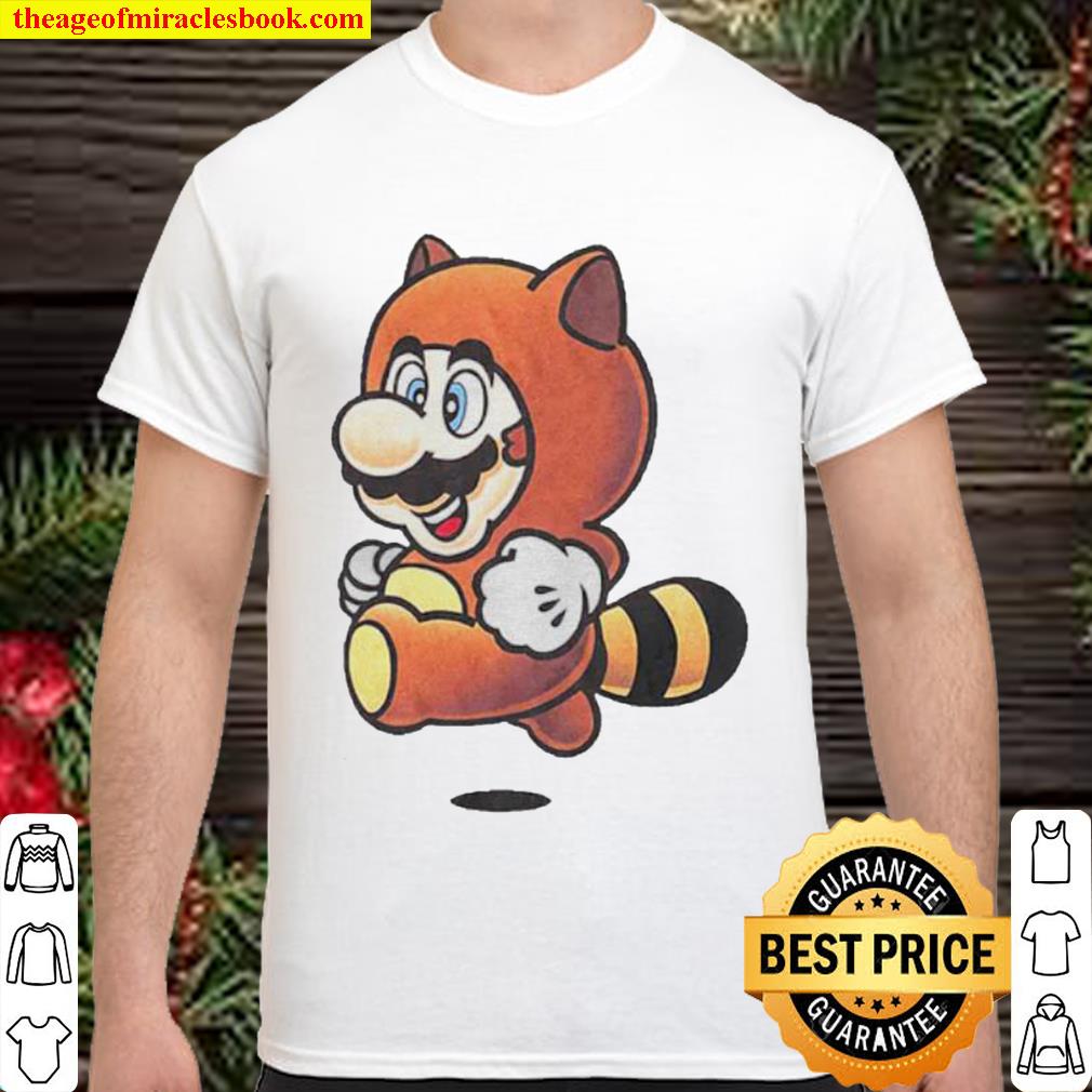 Tanooki Mario super Mario Bros limited Shirt, Hoodie, Long Sleeved, SweatShirt
