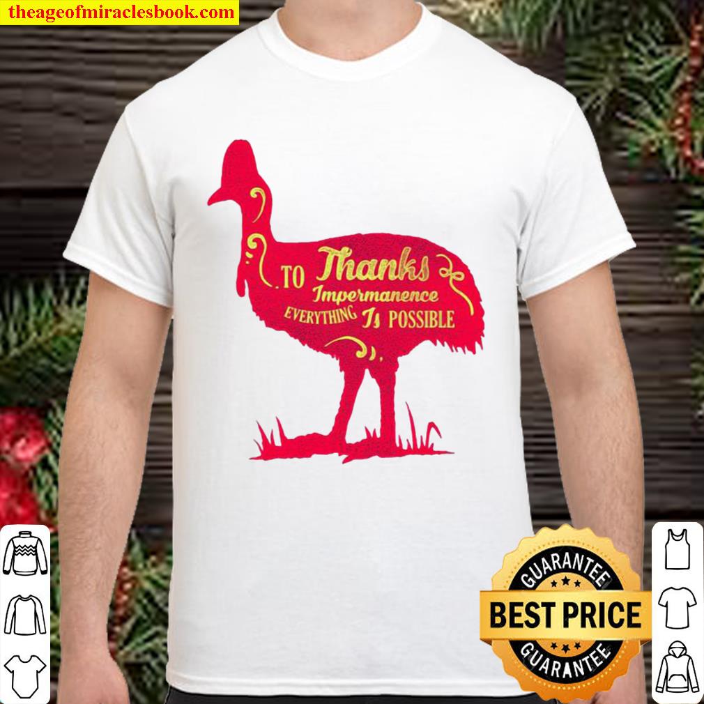 To thanks impermanence everything is possible 2020 Shirt, Hoodie, Long Sleeved, SweatShirt