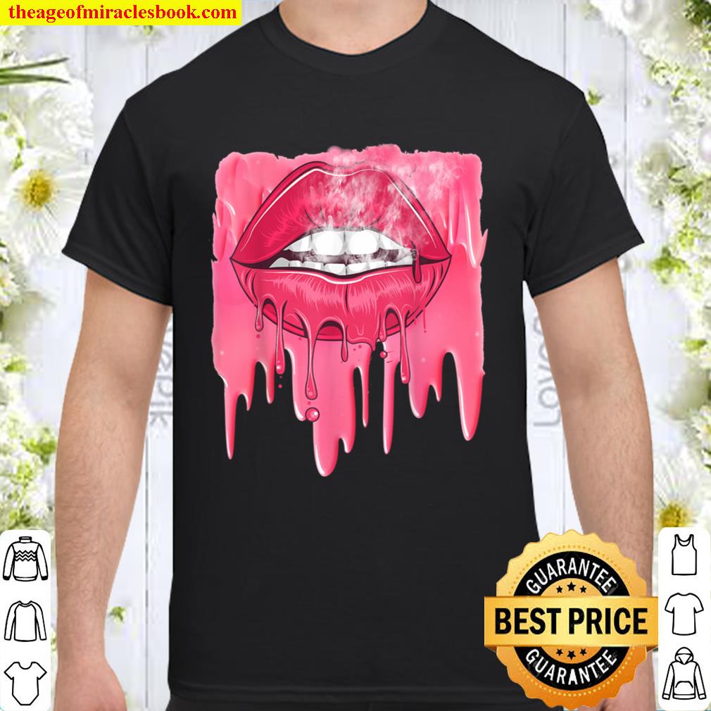 Valentines Pink Dripping Melting Lips hot Shirt, Hoodie, Long Sleeved, SweatShirt Valentines Pink Dripping Melting Lips hot Shirt, Hoodie, Long Sleeved, SweatShirt