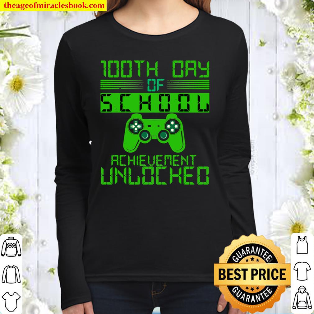 100th Day Of School Women Long Sleeved