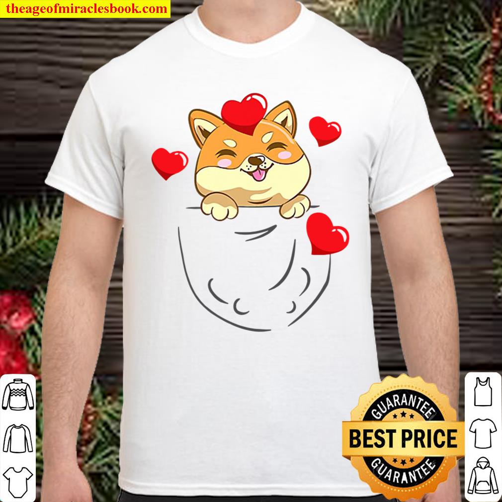 Japanese Dog Shiba Inu Pocket And Heart Valentines Day Gift shirt Japanese Dog Shiba Inu Pocket And Heart Valentines Day Gift shirt