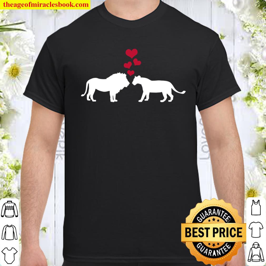 Lions In Love shirt, hoodie, tank top, sweater Lions In Love shirt, hoodie, tank top, sweater