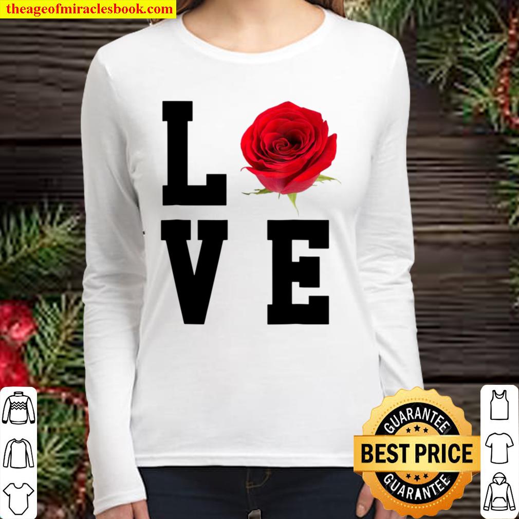 Love Rose Women Long Sleeved
