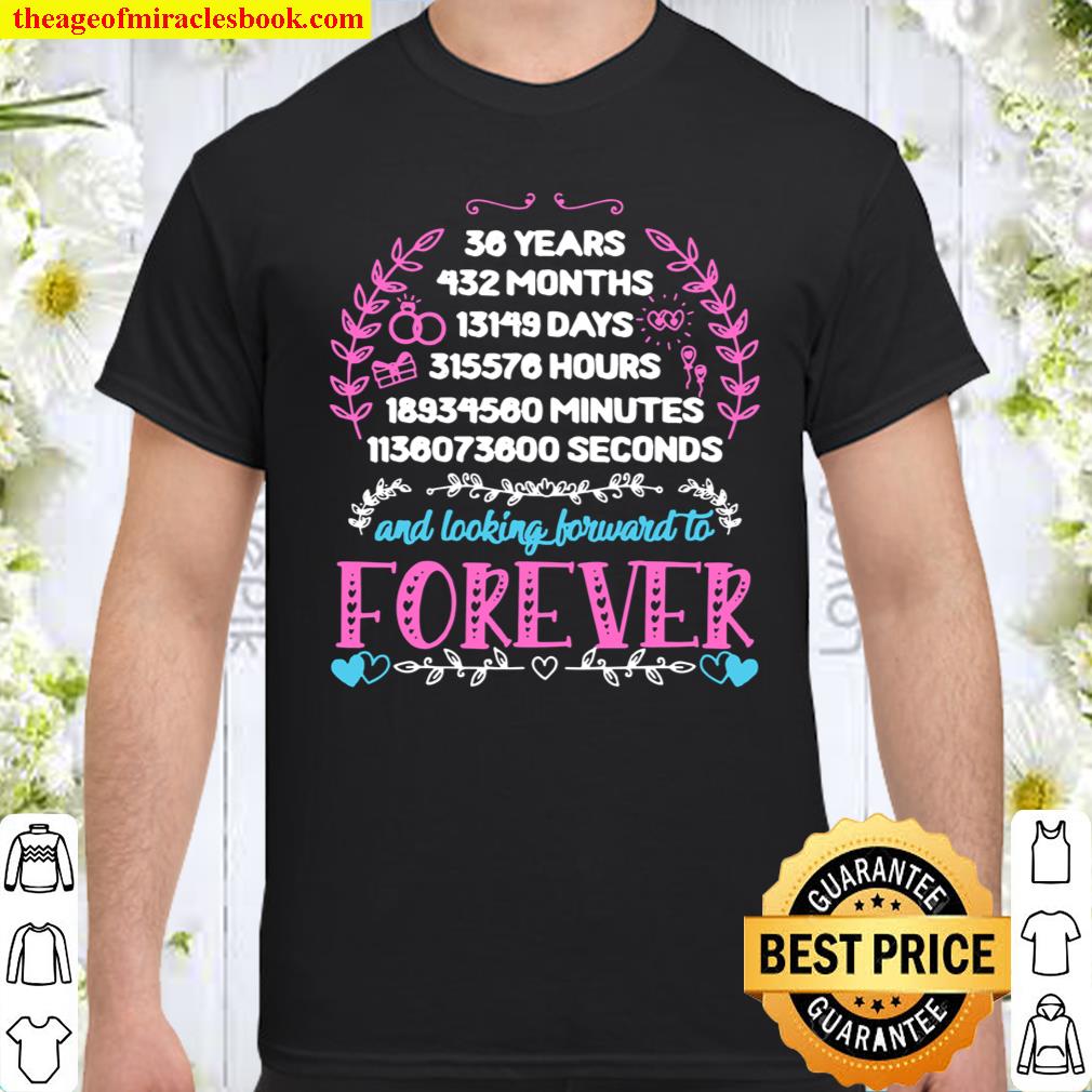 Lovely Married 36th Wedding Anniversary Matching Outfit Shirt