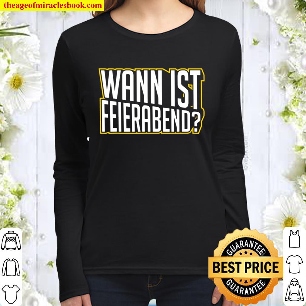 Men’s Wann Ist Abend Workman Work Women Long Sleeved